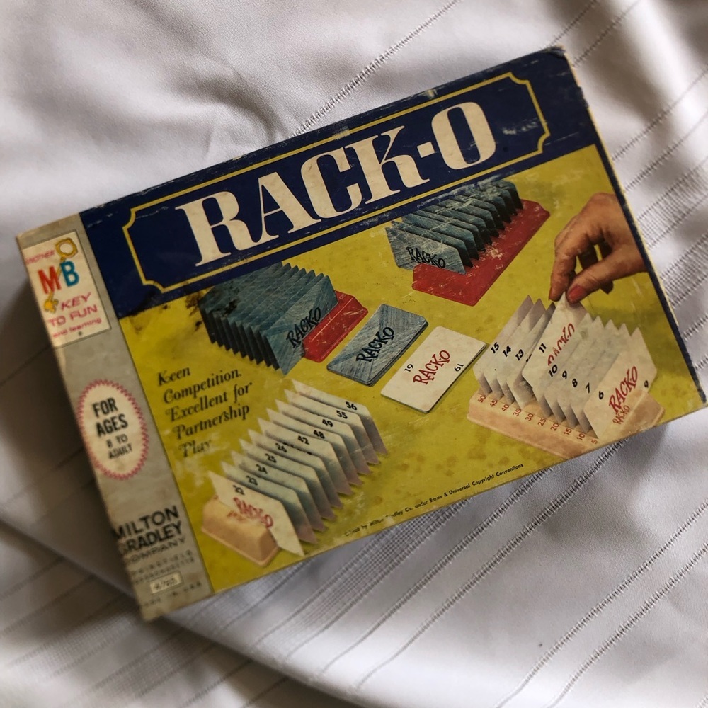 1966 RACK-O Card Game - Complete